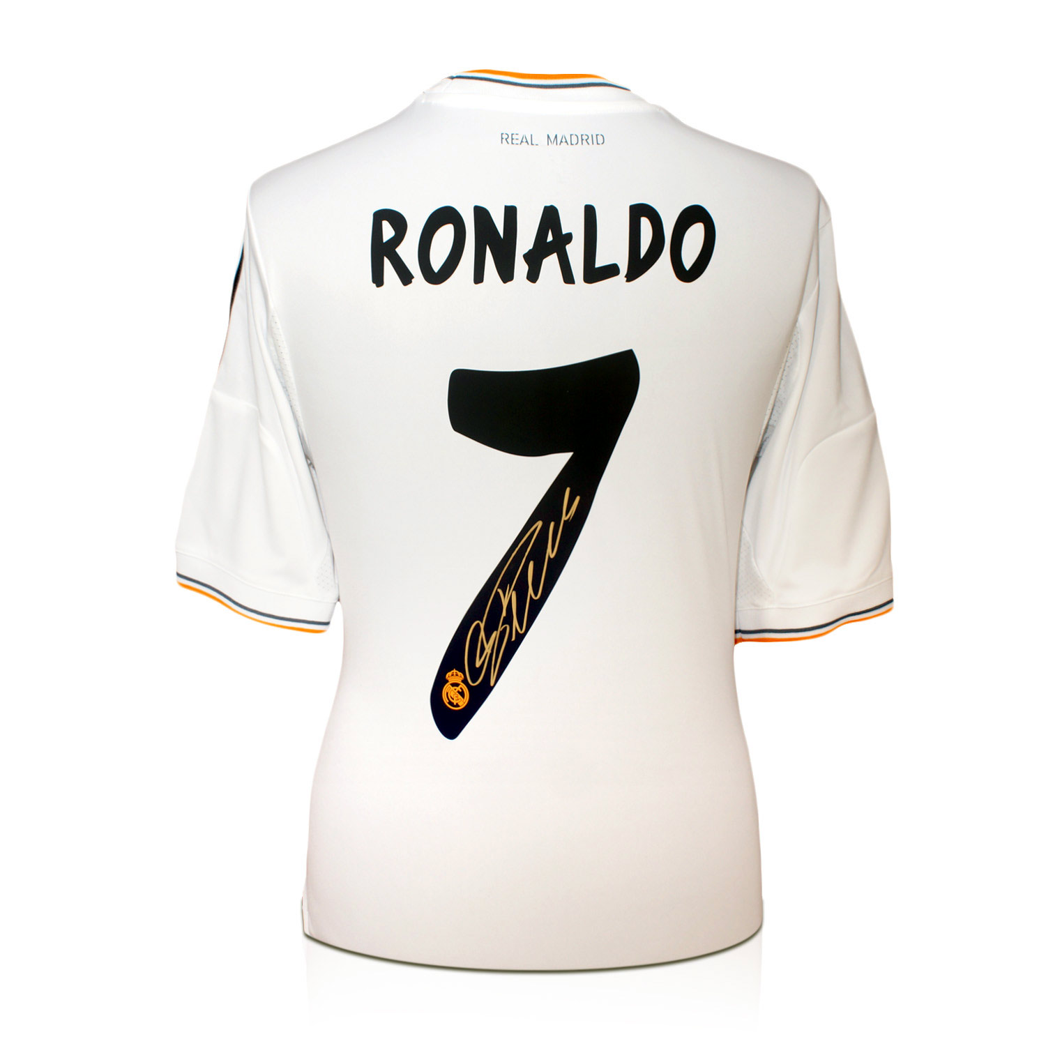 real madrid signed jersey