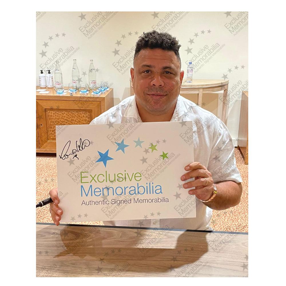 Ronaldo De Lima Signing Session- Exclusive Memorabilia