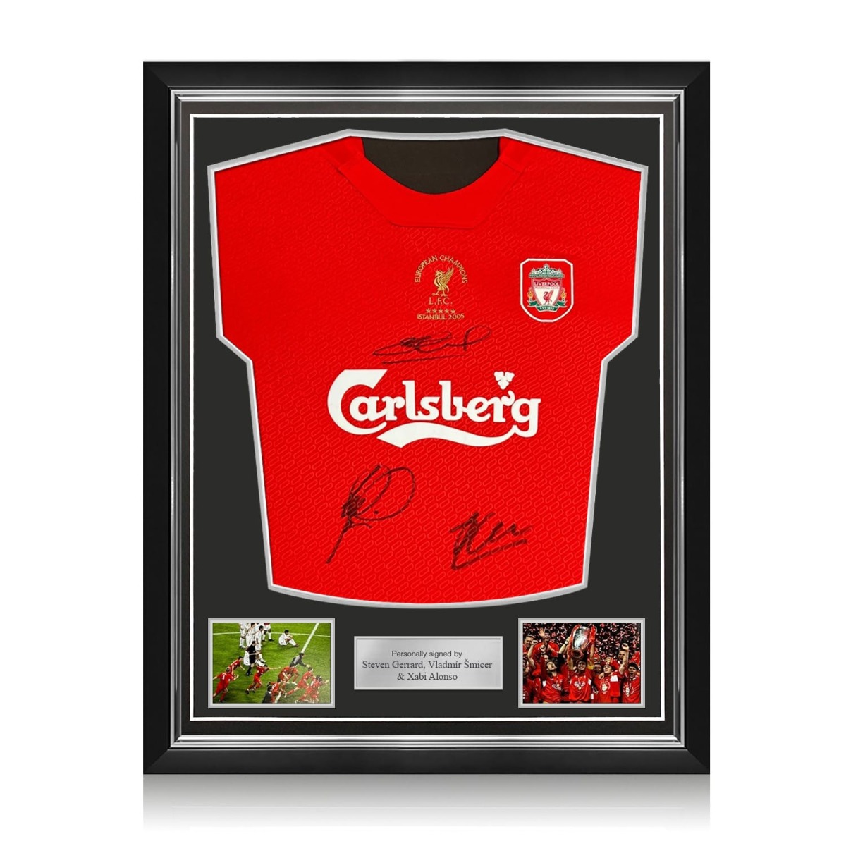 Liverpool best sale signed jersey