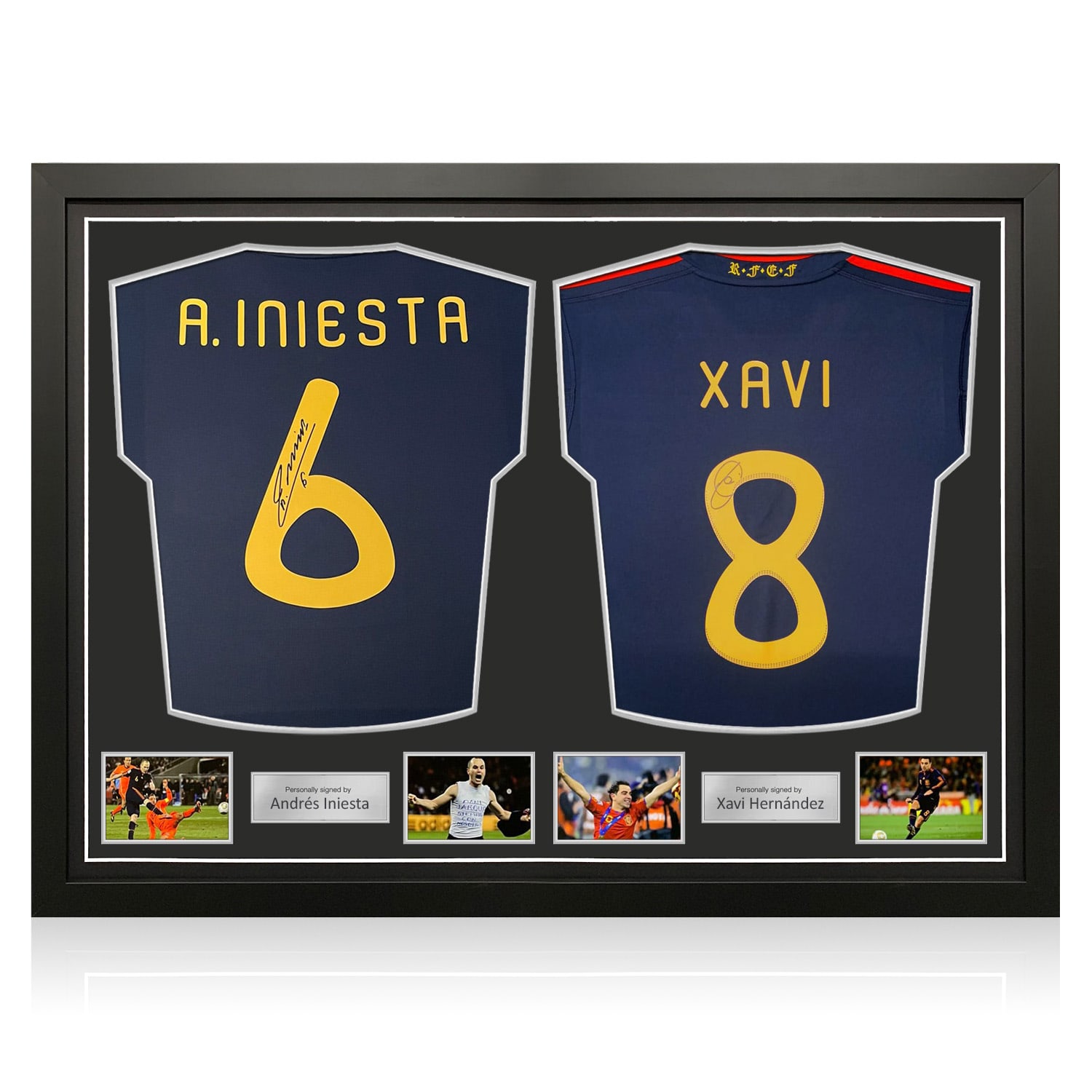 Xavi signed shirt sales