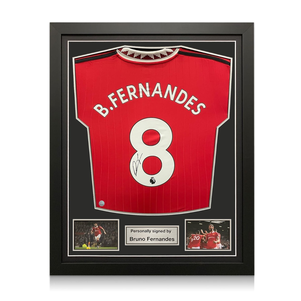 Bruno Fernandes Signed Man Utd Shirt | Exclusive Memorabilia