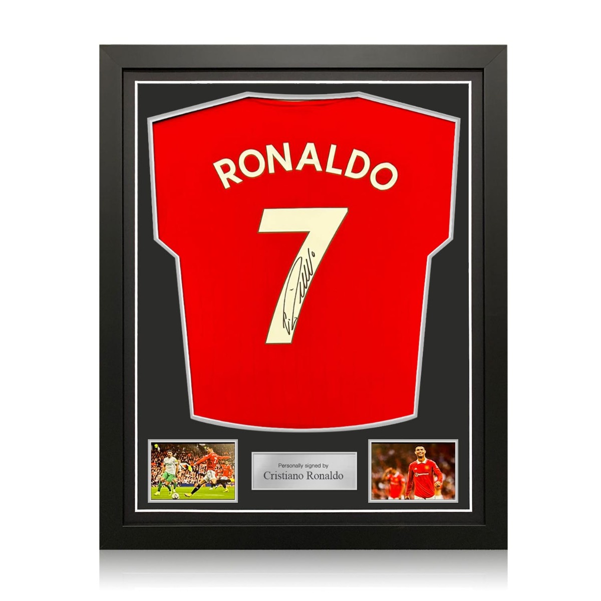 Ronaldo signed best sale shirt manchester united