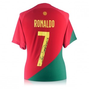 Cristiano Ronaldo Signed Shirts | Exclusive Memorabilia