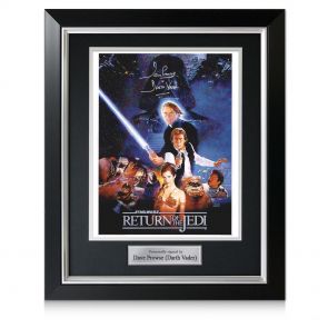 Signed Star Wars Memorabilia | Autographed Posters And Helmets