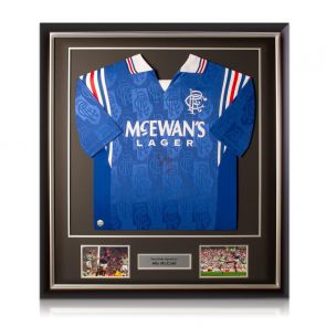 rangers signed shirt