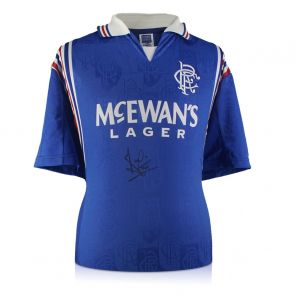 rangers signed shirt