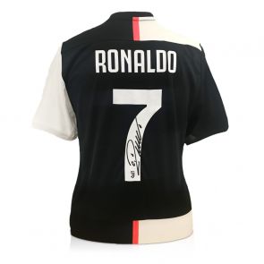 cr7 signed jersey