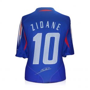 Signed Zinedine Zidane Memorabilia