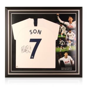 heung min son signed jersey