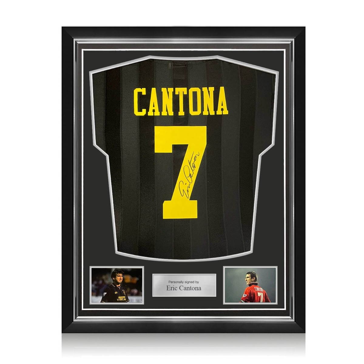 Eric Cantona Signed Manchester United 1994 Away Football Shirt ...