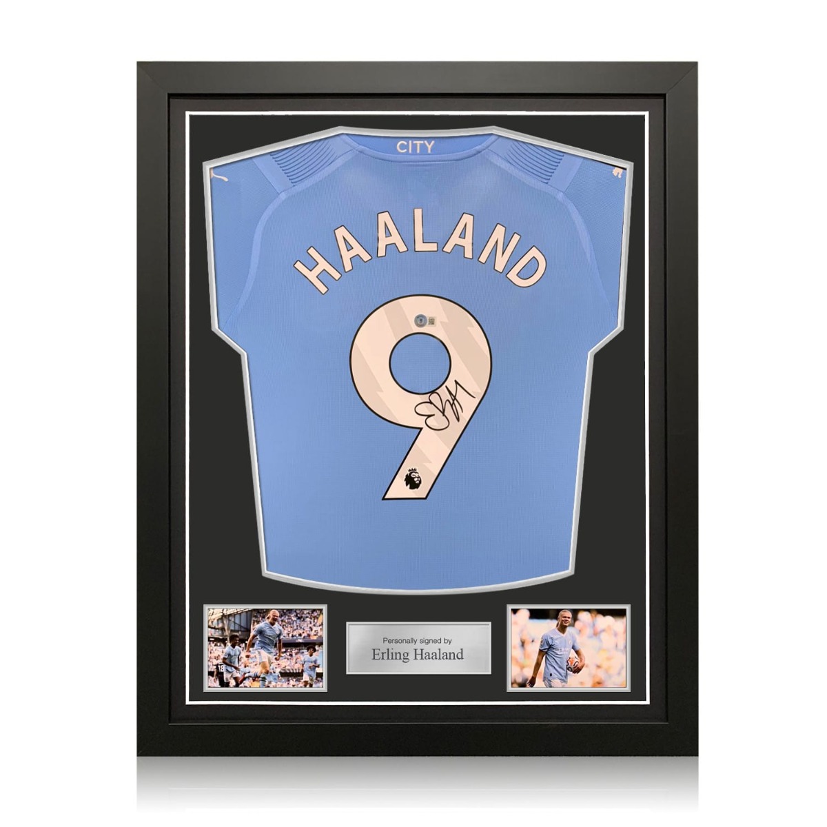 Man city best sale signed shirt