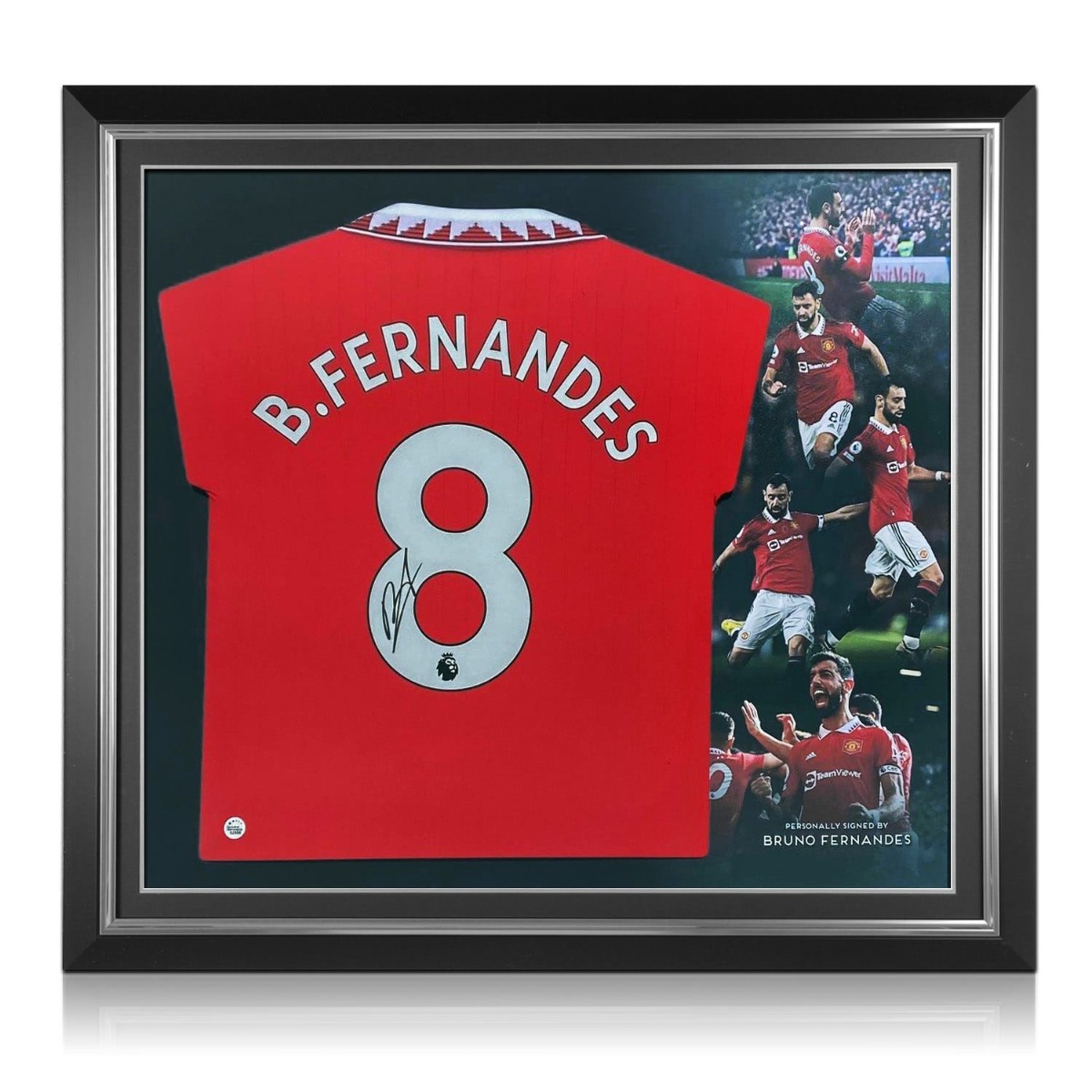 Bruno Fernandes Signed Manchester United 2022-23 Football Shirt ...