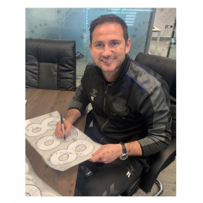 Frank Lampard Signed Chelsea FC Soccer Jersey (Beckett COA)