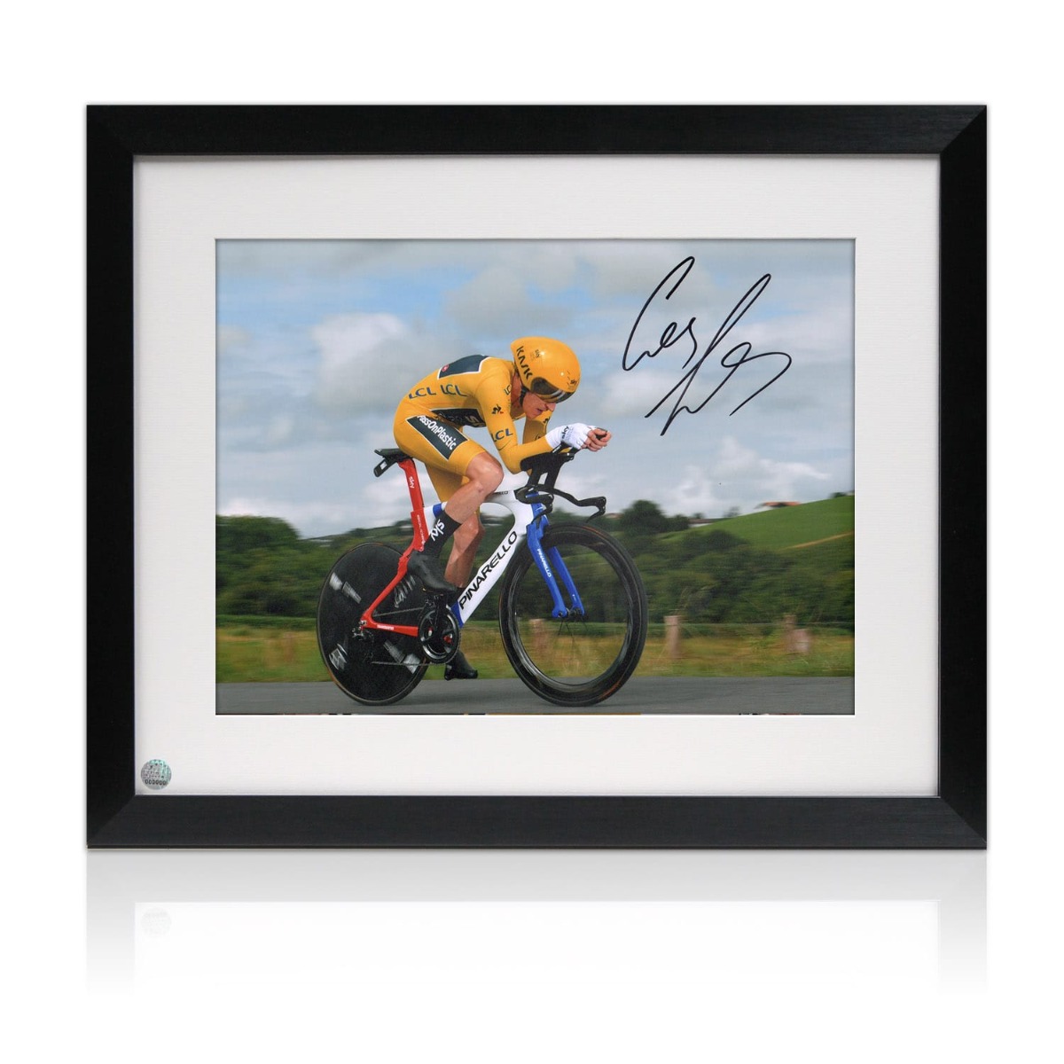 geraint thomas autograph