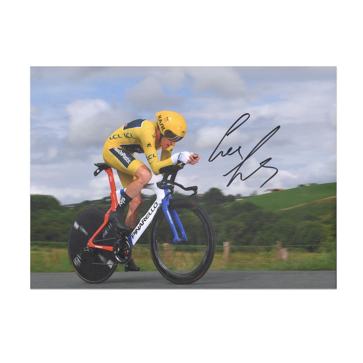 geraint thomas autograph