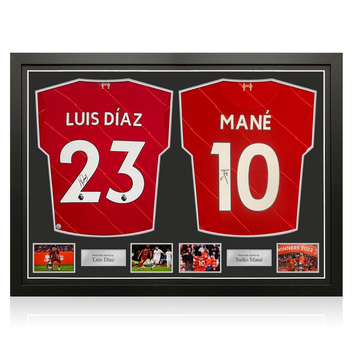 Sadio mane best sale signed shirt