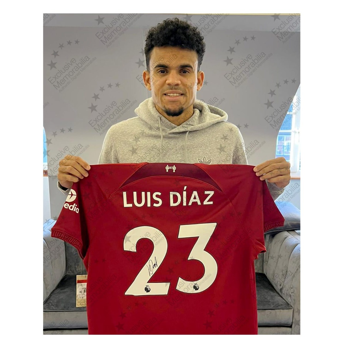 CAMISETA OFICIAL DEL LIVERPOOL . PLAYER VERSION . SLIM newest FIT . LUIS DIAZ #23. SIZE