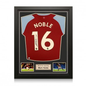 Mark Noble Match Worn West Ham United 2014/15 Season Home Shirt 26820