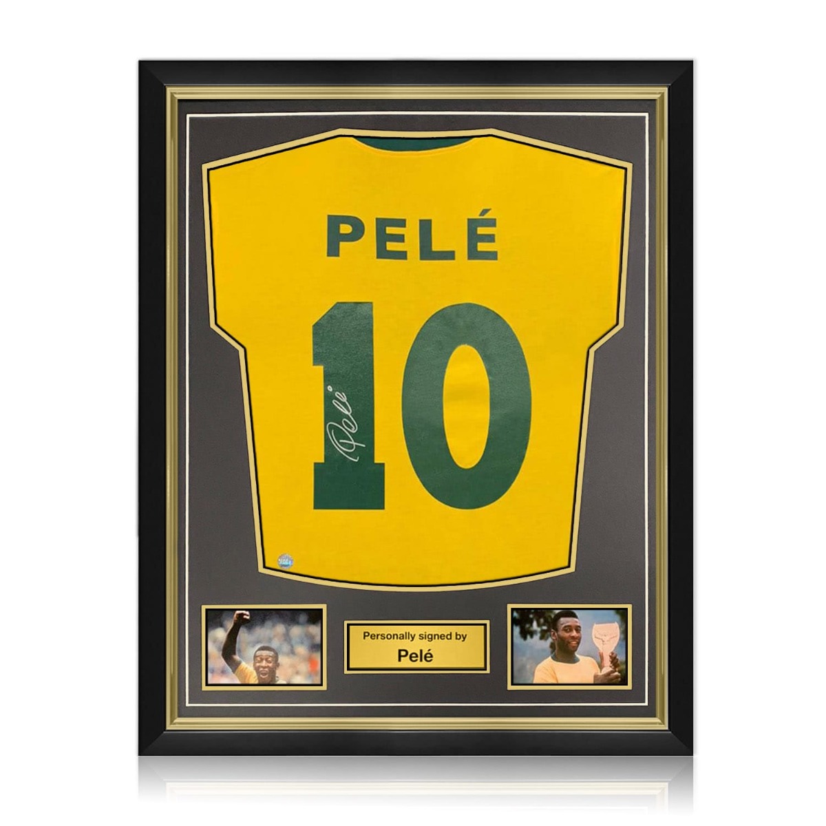 Autographed pele sale jersey