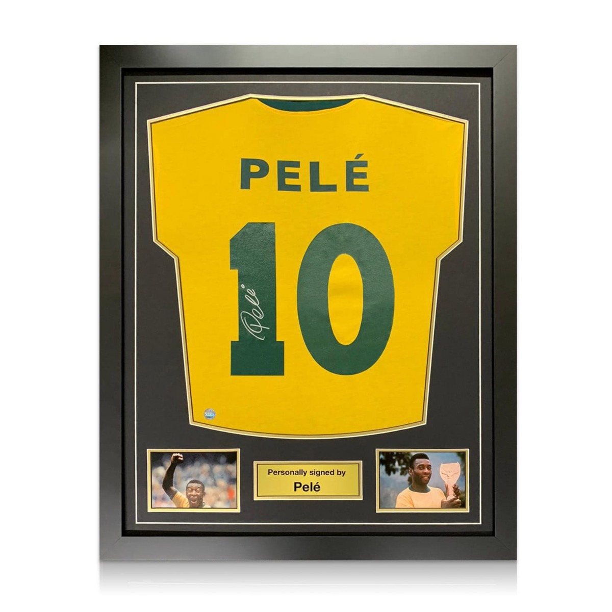 Pele signed brazil jersey on sale