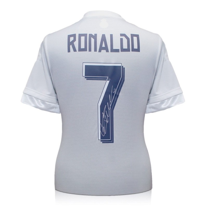 Heel veel goeds idioom telegram Cristiano Ronaldo Signed Real Madrid 2015-16 Shirt | Exclusive Memorabilia