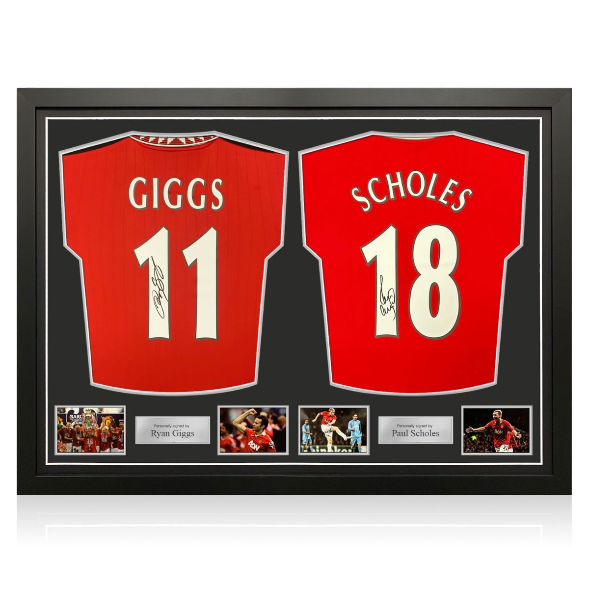 Ryan Giggs Signed Man United Shirts | Exclusive Memorabilia