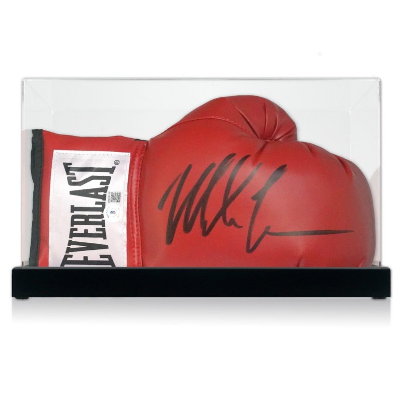 Mike Tyson Signed Boxing Glove Display | Exclusive Memorabilia